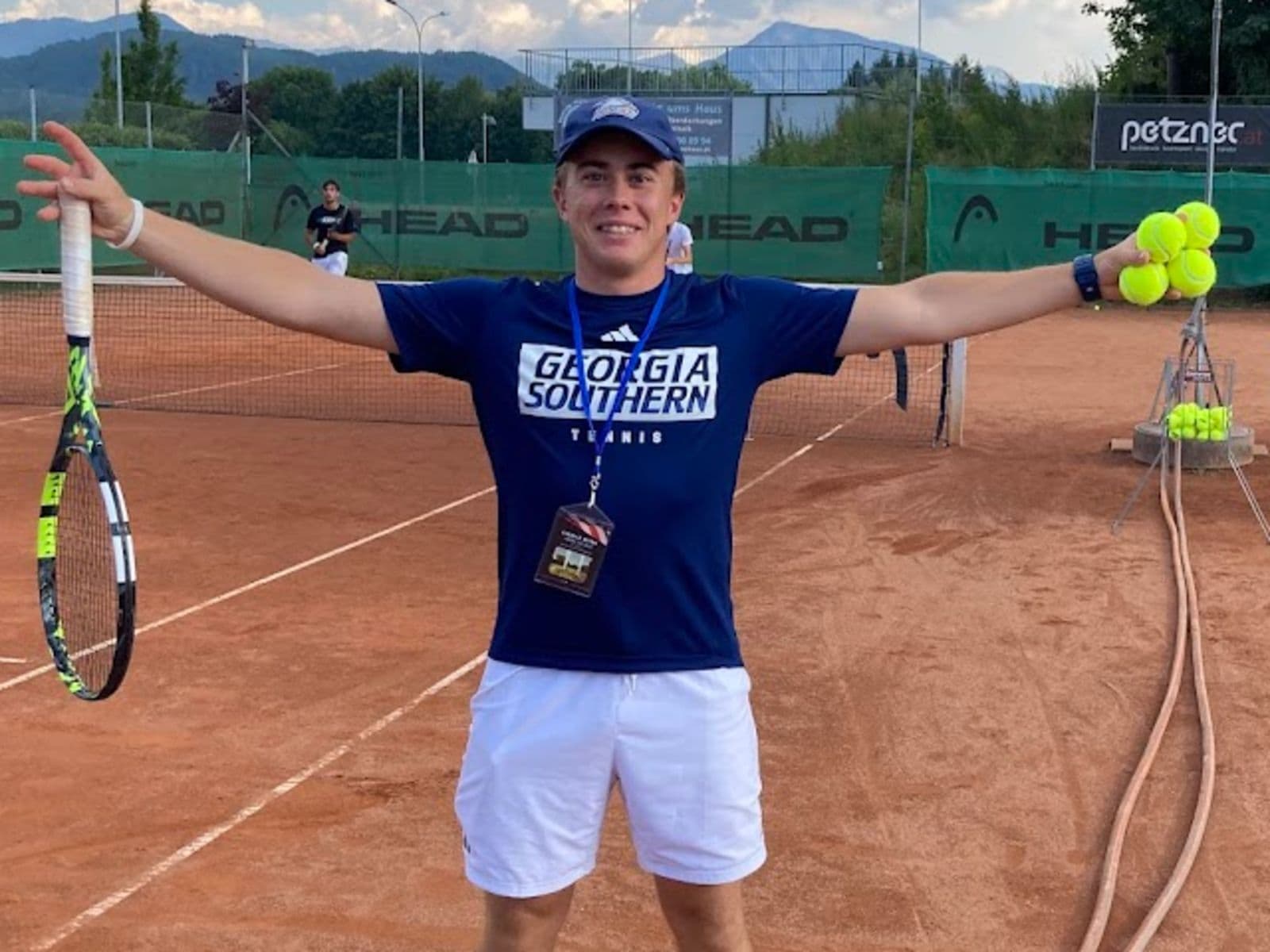 Georgia Southern University Tennis Coach A college tennis coach from Georgia Southern University.