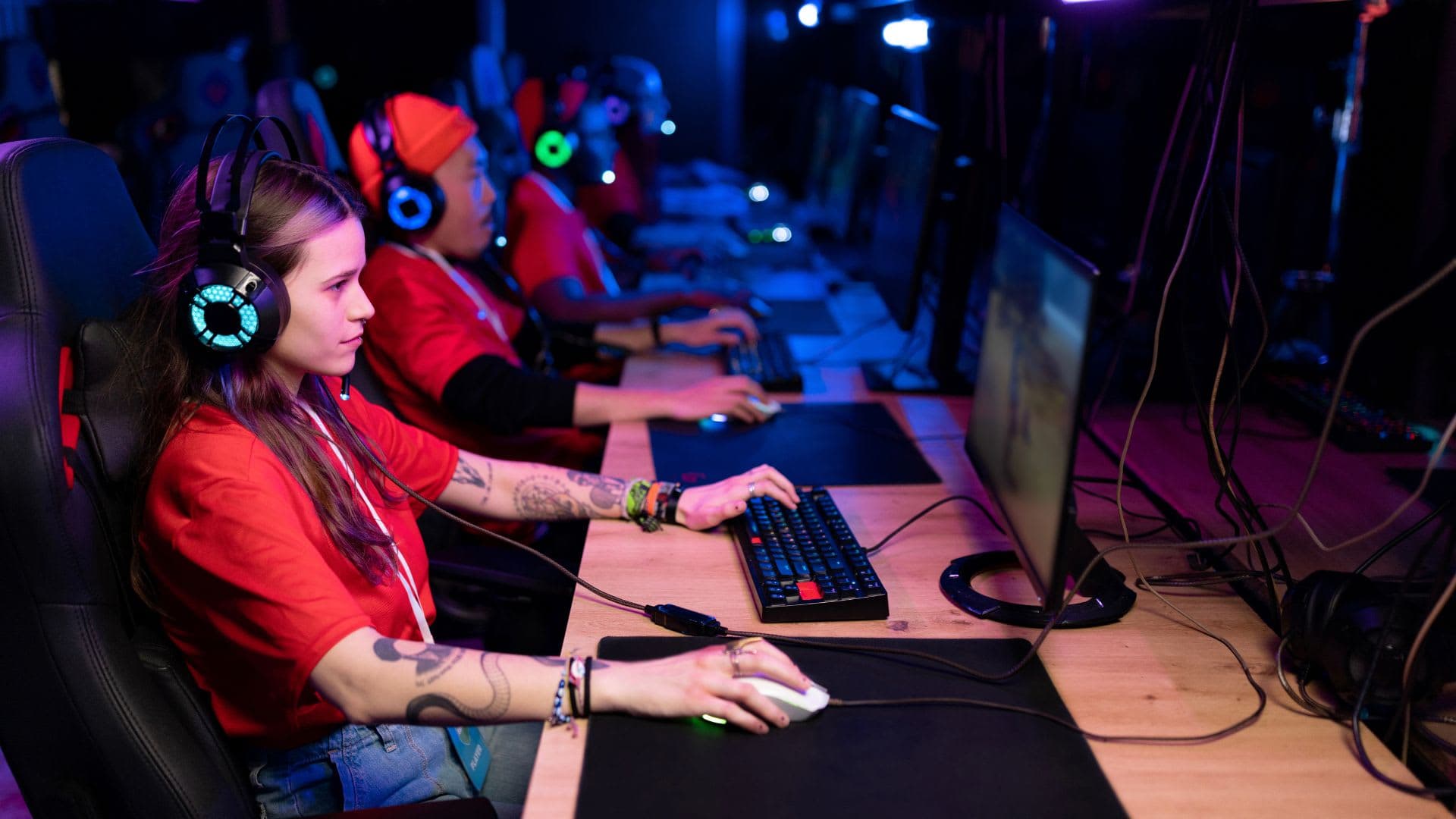 College ESports athlete in action — U.S. college sports recruiting with Smarthlete.